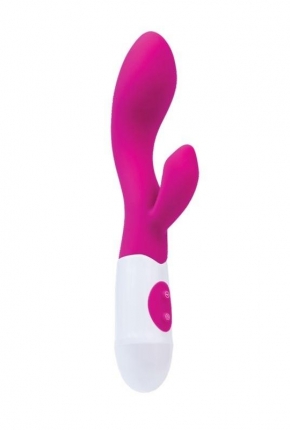 Censan Fela Klitoral Vibratr silikon pembe 20,5 cm